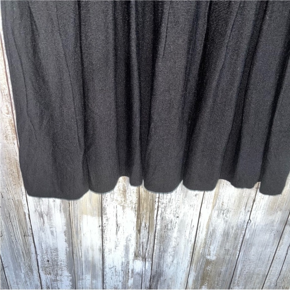Loft Black Knit Ribbed Peplum - Picture 4 of 5